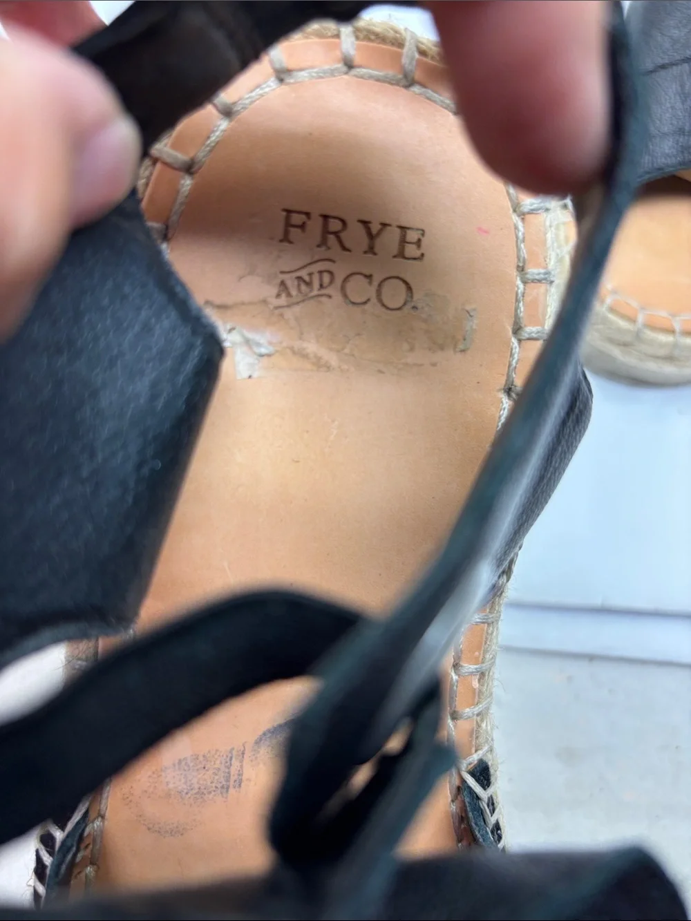 FRYE AND CO. stylish black
